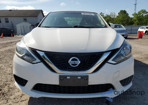 2016 Nissan Sentra S z USA, uszkodzony, nr VIN 3N1AB7AP4GL654793